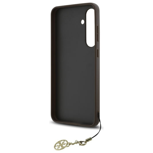 Futrola za Samsung Galaxy S24 FE S721, Guess, 4G Charm, smeđa