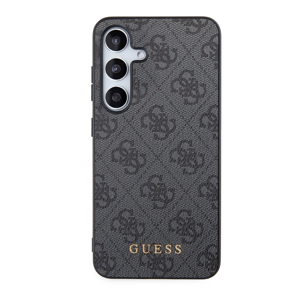 Futrola za Samsung Galaxy S24+ S926, Guess, 4G Metal Gold Logo, Crna