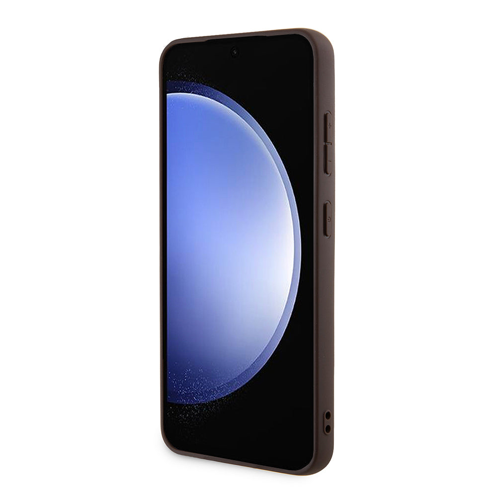 Futrola za Samsung Galaxy S24+ S926, Guess, 4G Stripe, smeđa