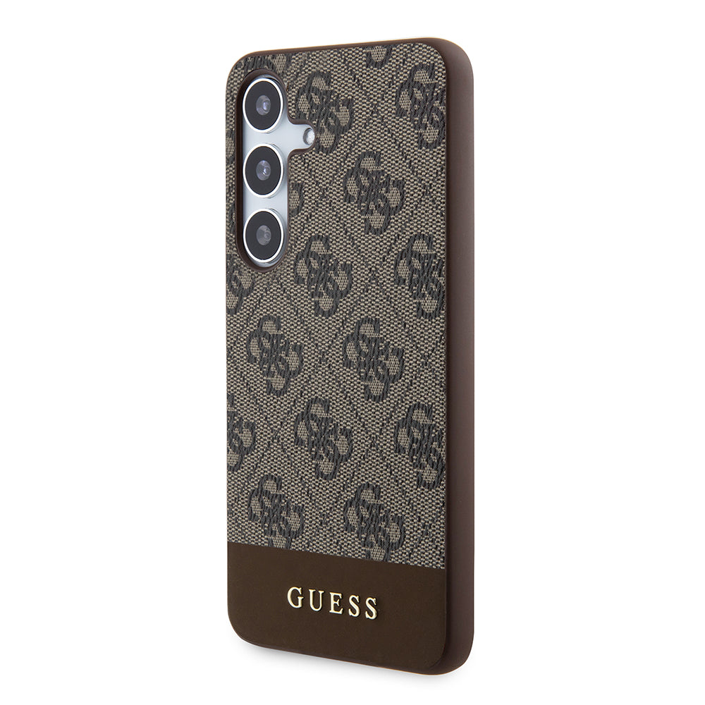 Futrola za Samsung Galaxy S24+ S926, Guess, 4G Stripe, smeđa