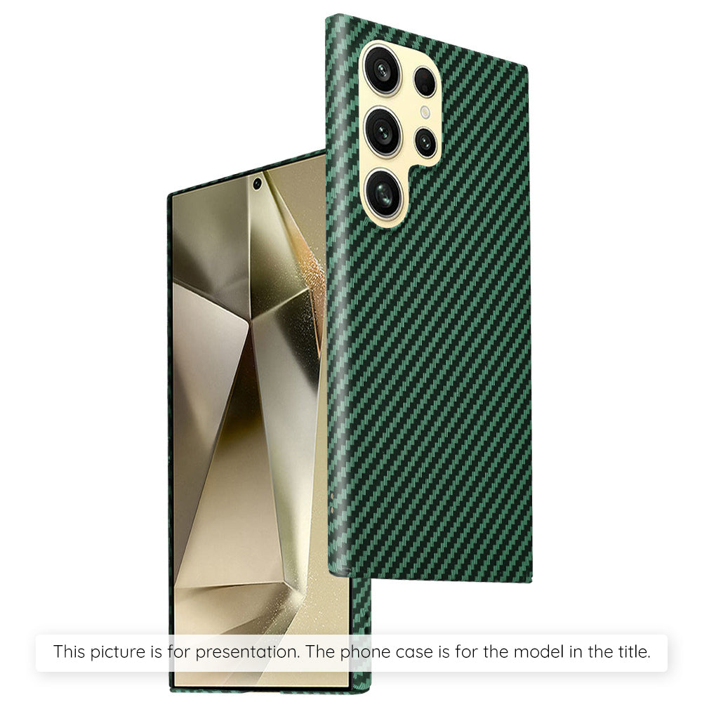 Maska za Samsung Galaxy S24+ S926, Techsuit, Carbonite FiberShell, Zelena