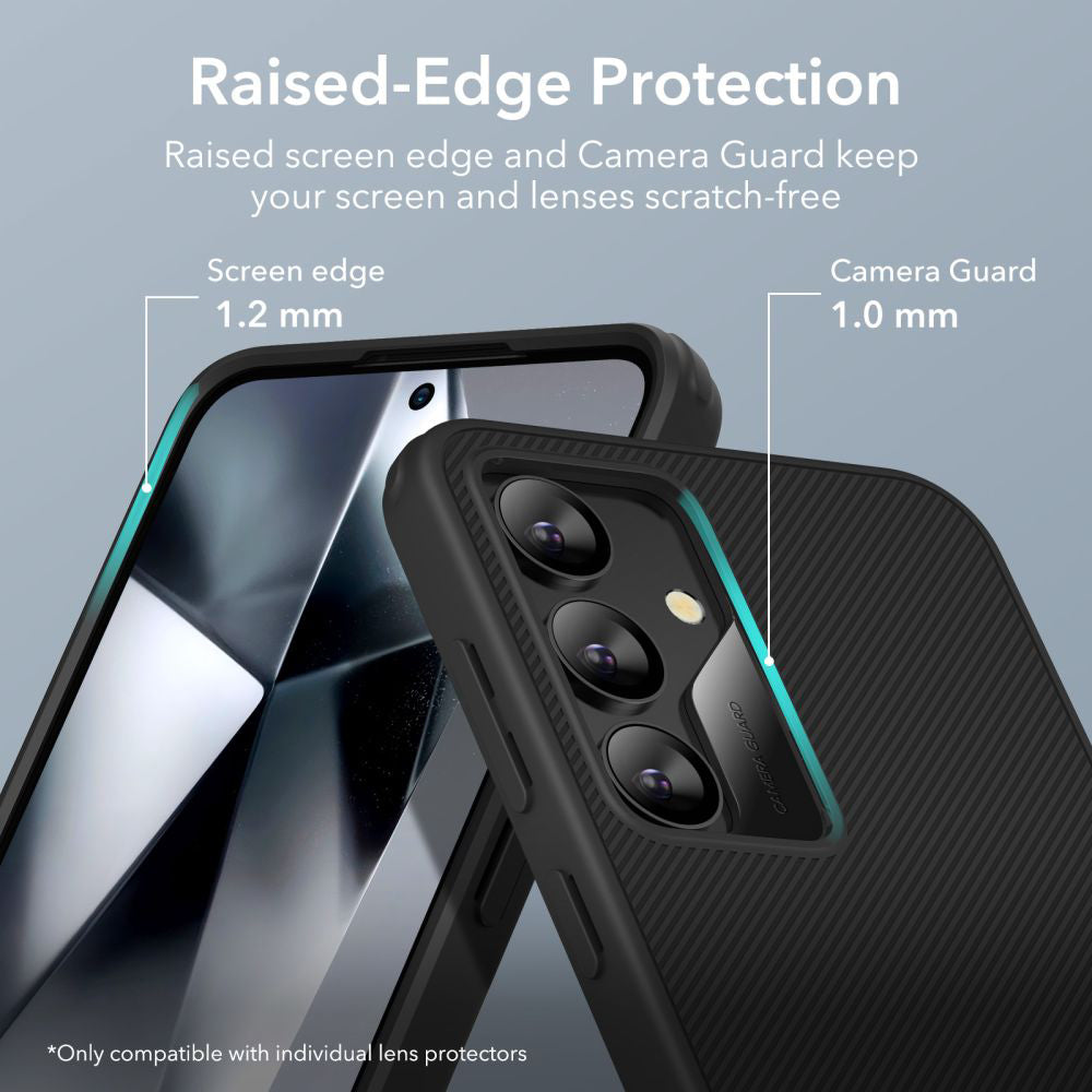 Futrola za Samsung Galaxy S24 S921, ESR, Air Shield Boost Kickstand, Crna