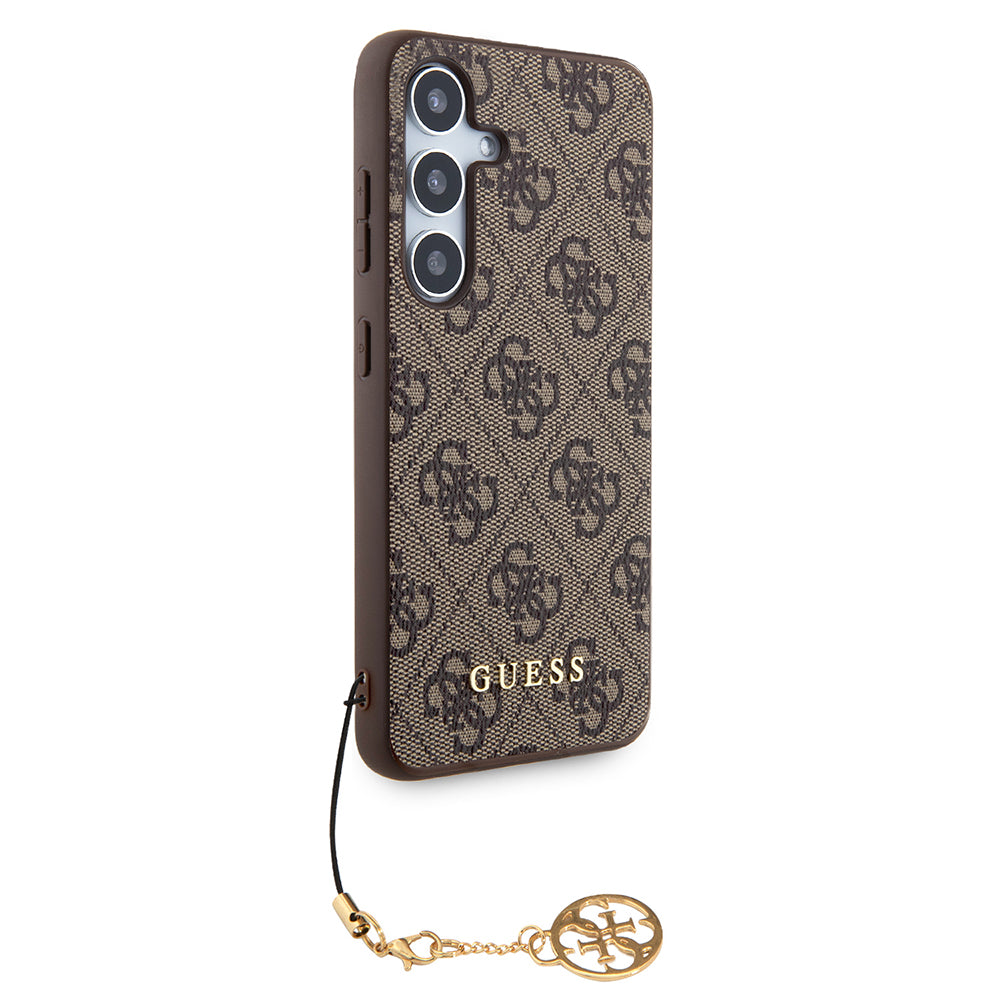 Futrola za Samsung Galaxy S24 S921, Guess, 4G Charm, smeđa