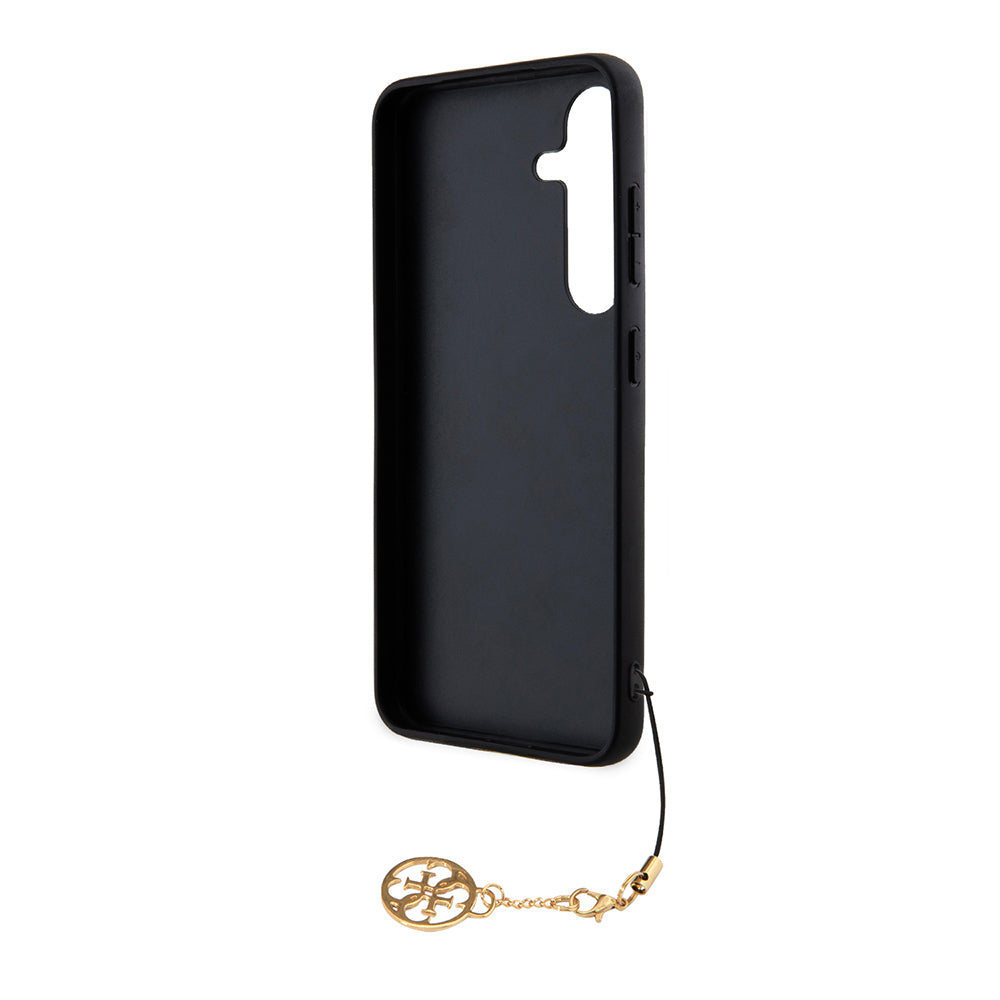 Futrola za Samsung Galaxy S24 S921, Guess, 4G Charm, Crna