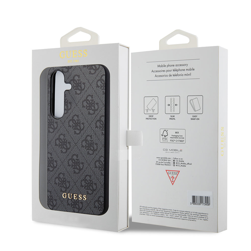 Futrola za Samsung Galaxy S24 S921, Guess, 4G Charm, Crna