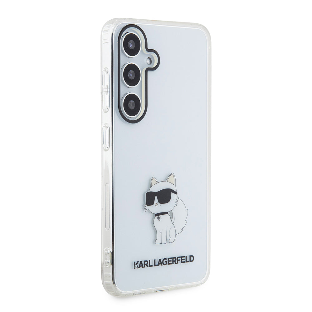 Futrola za Samsung Galaxy S24 S921, Karl Lagerfeld, IML Luxury Choupette, Prozirna