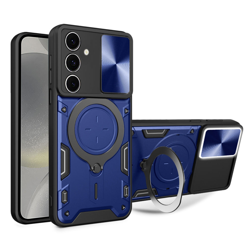 Futrola za Samsung Galaxy S24 S921, Techsuit, CamGuard Pro, Plava