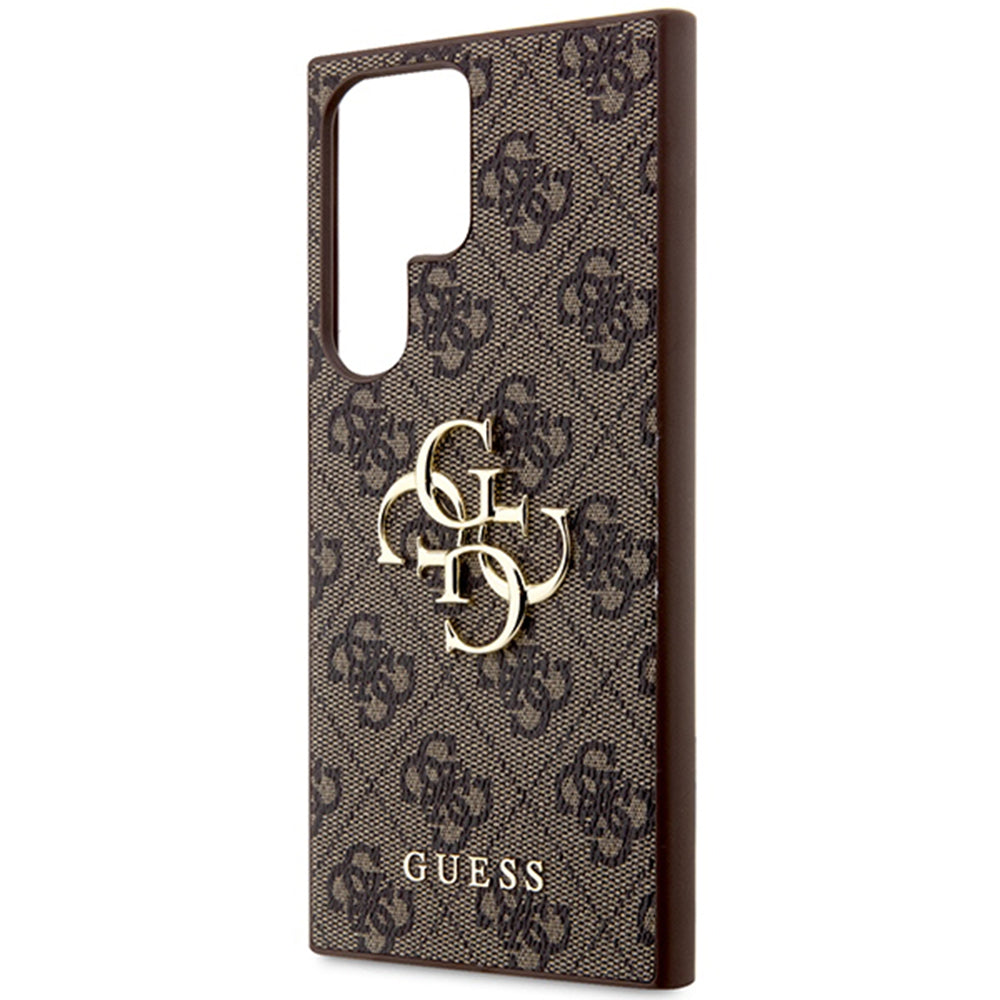 Futrola za Samsung Galaxy S24 Ultra S928, Guess, 4G Big Logo, Smeđa