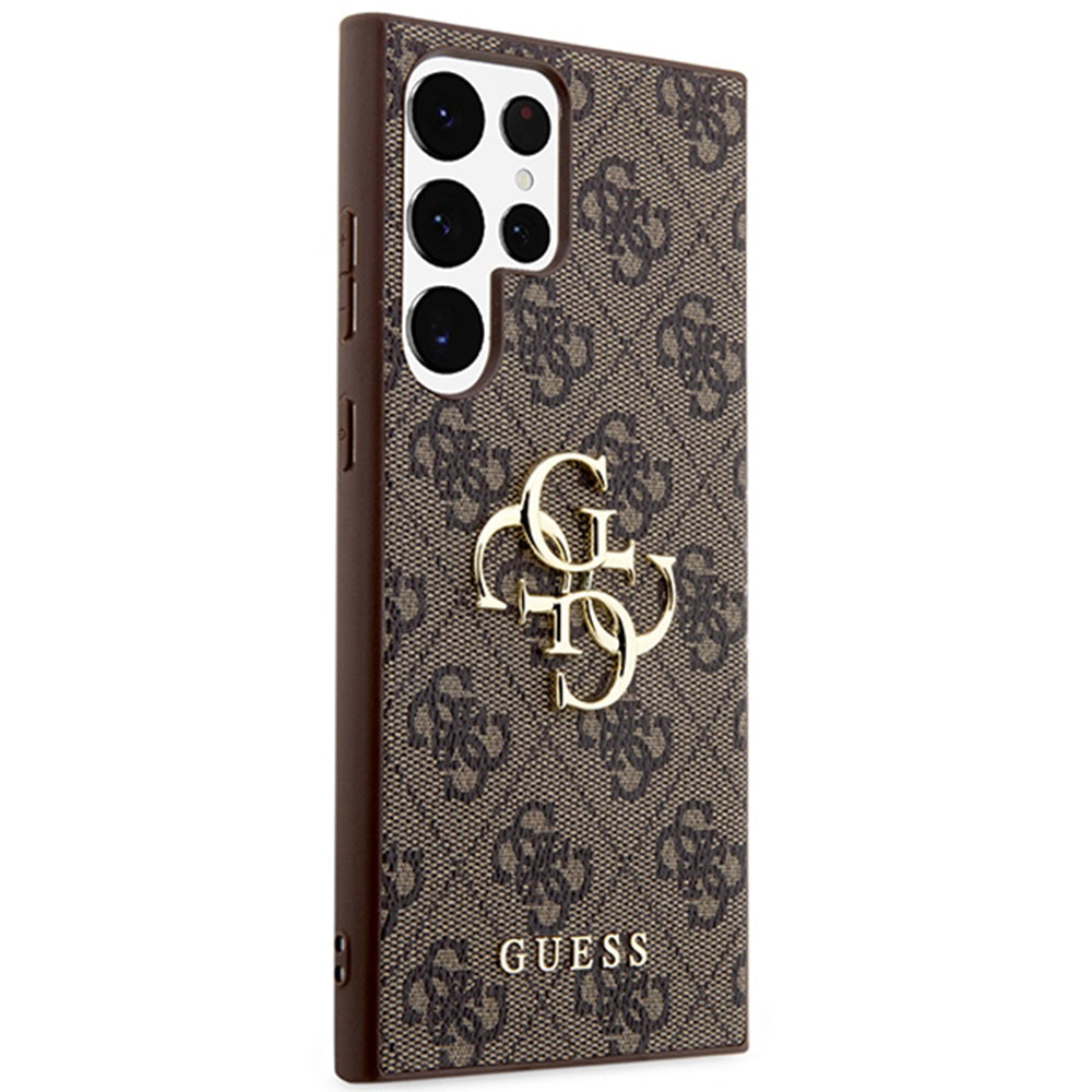 Futrola za Samsung Galaxy S24 Ultra S928, Guess, 4G Big Logo, Smeđa
