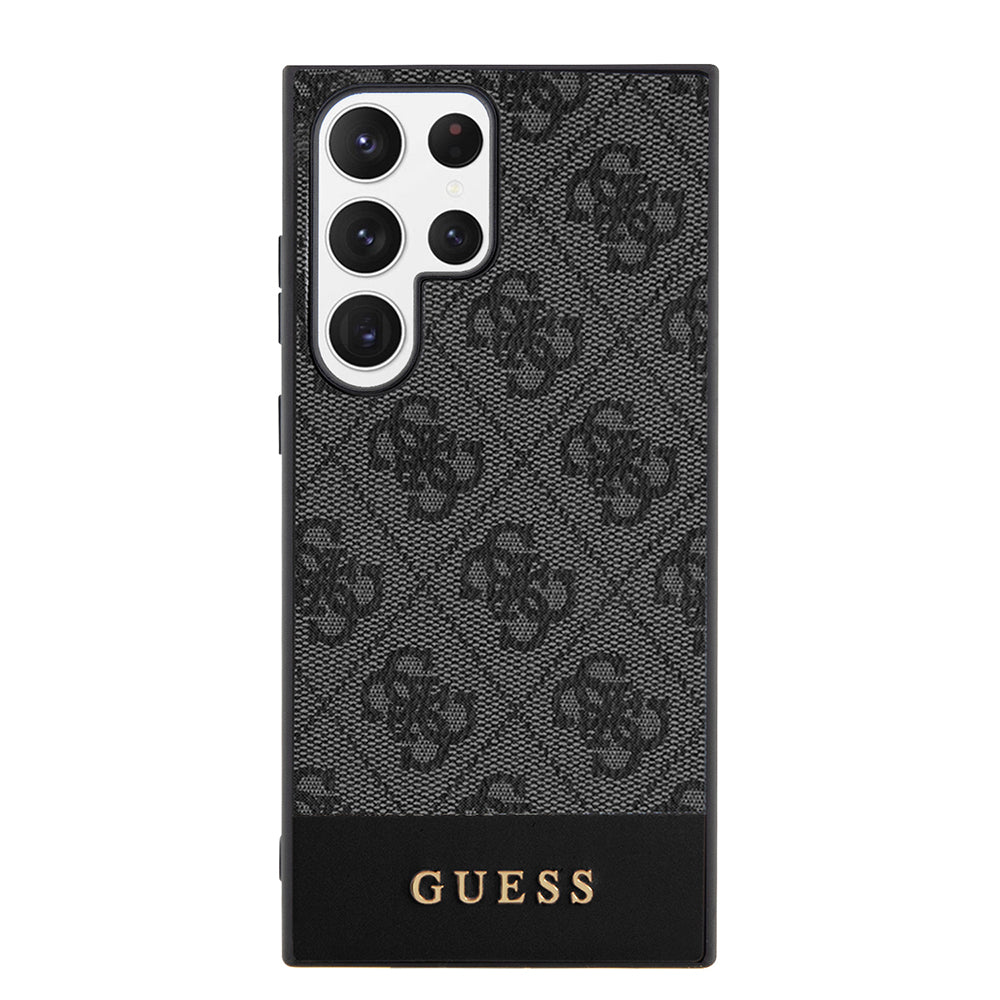 Futrola za Samsung Galaxy S24 Ultra S928, Guess, 4G Stripe, Crna