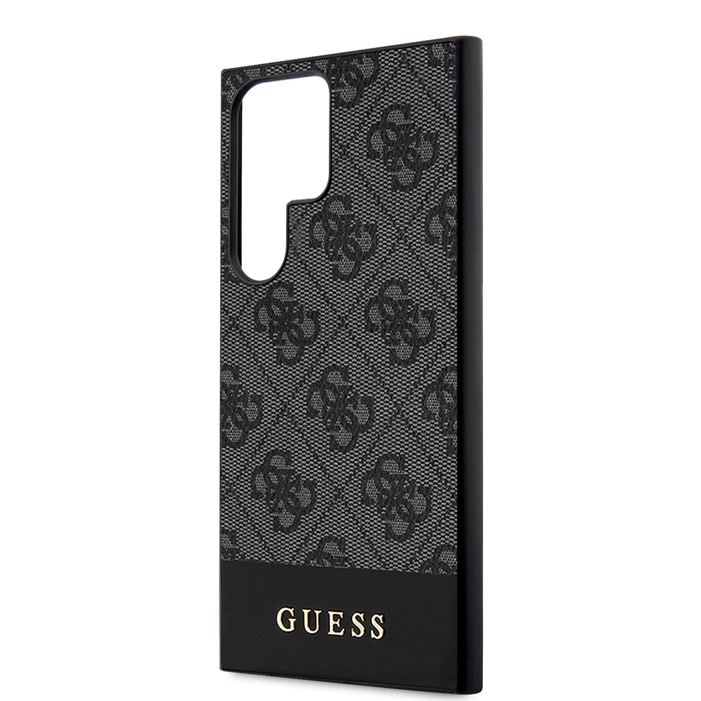 Futrola za Samsung Galaxy S24 Ultra S928, Guess, 4G Stripe, Crna