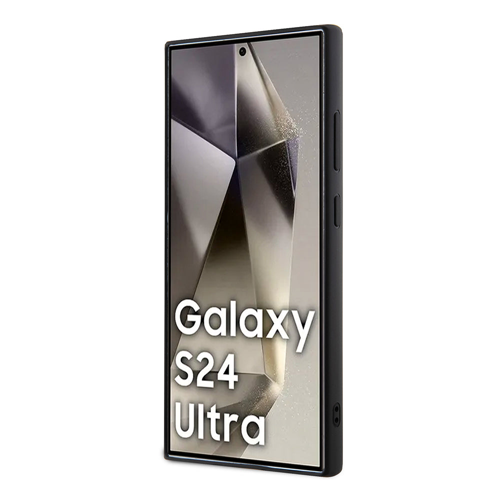 Futrola za Samsung Galaxy S24 Ultra S928, Karl Lagerfeld, 3D Rubber Ikonik Karl, Crna
