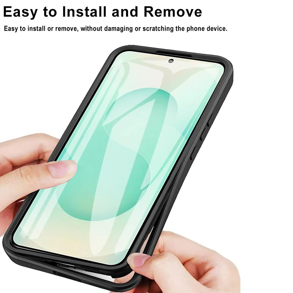 Maska za Samsung Galaxy S25 Edge S937, Techsuit, ColorVerse 360, Crna