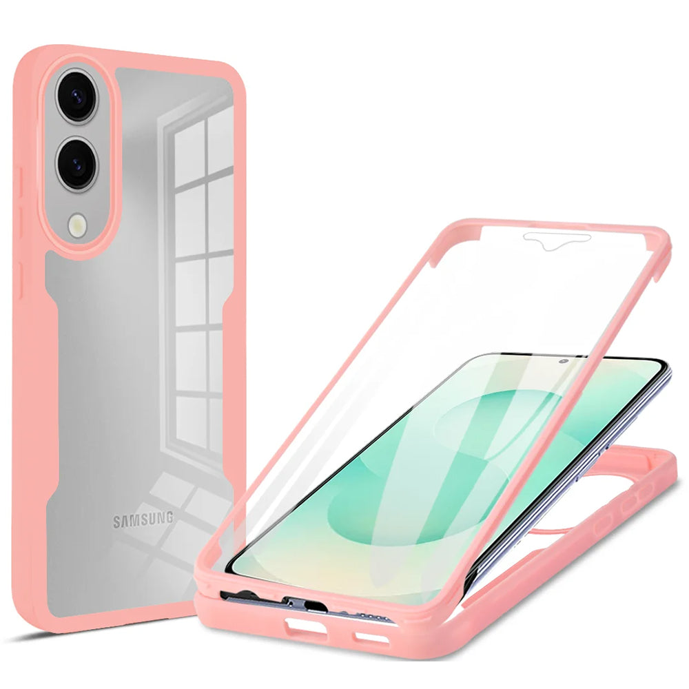 Maska za Samsung Galaxy S25 Edge S937, Techsuit, ColorVerse 360, Roza