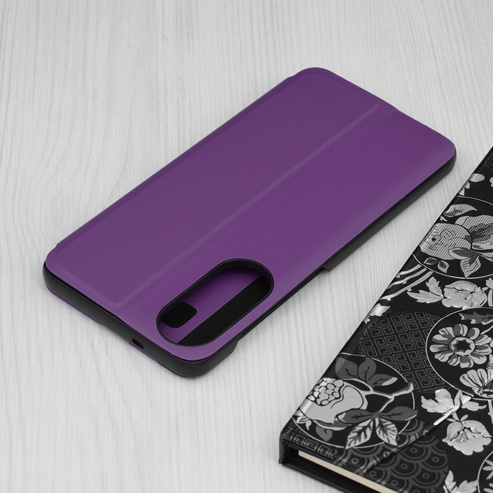Maska za Samsung Galaxy S25 Edge S937, Techsuit, eFold, Ljubičasta