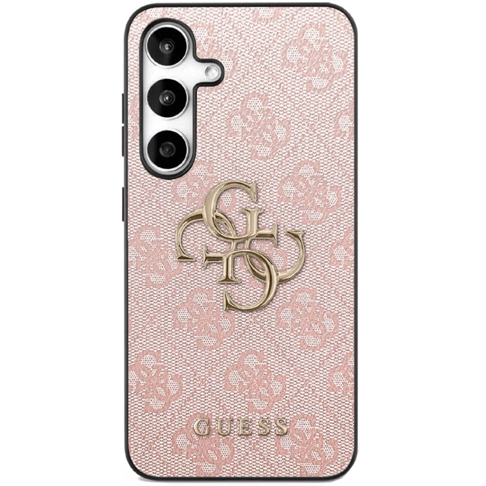 Futrola za Samsung Galaxy S25 FE, Guess, 4G Metal Logo, Roza