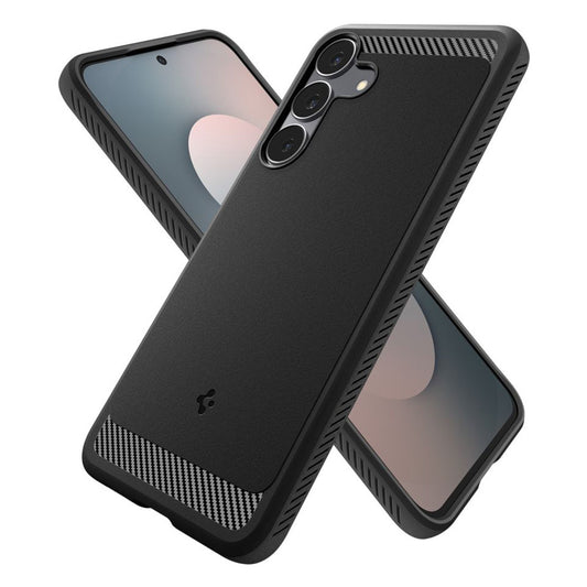 Futrola za Samsung Galaxy S25 FE, Spigen, Rugged Armor, Mat crna ACS10025
