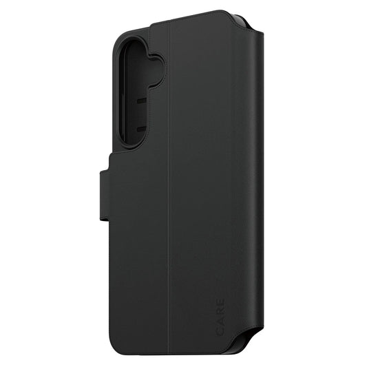 Futrola za Samsung Galaxy S25+ S936, PanzerGlass, Care Feature Kickstand Wallet, Crna