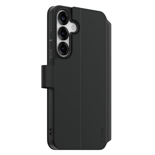 Futrola za Samsung Galaxy S25+ S936, PanzerGlass, Care Feature Kickstand Wallet, Crna
