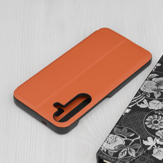 Maska za Samsung Galaxy S25+ S936, Techsuit, eFold, Narančasta