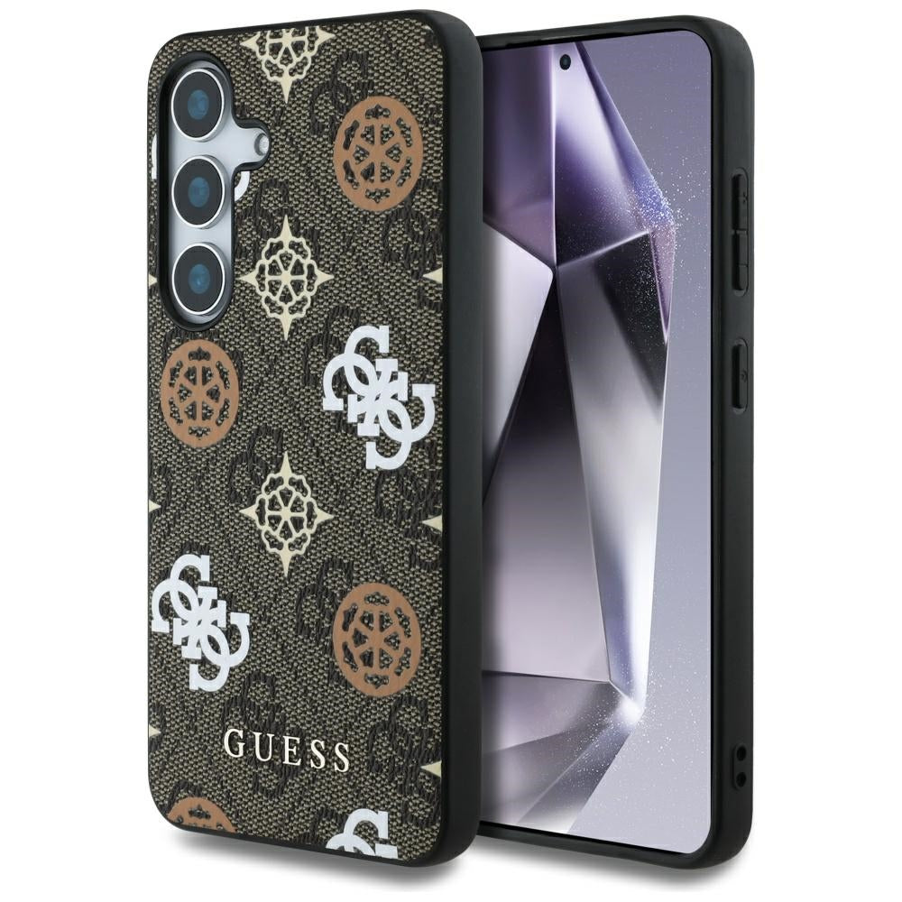 Futrola za Samsung Galaxy S25 S931, Guess, 4G Peony, smeđa