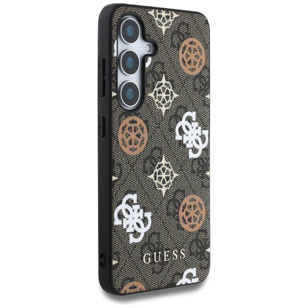 Futrola za Samsung Galaxy S25 S931, Guess, 4G Peony, smeđa