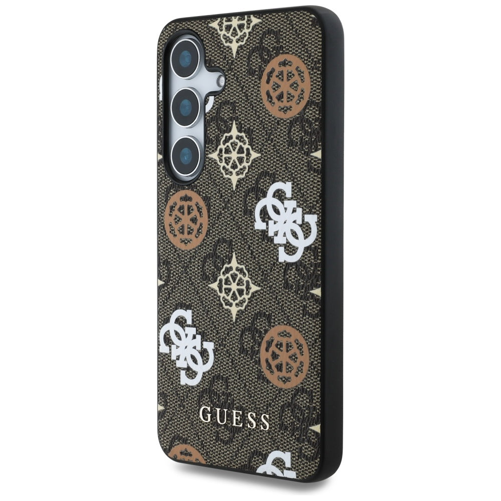 Futrola za Samsung Galaxy S25 S931, Guess, 4G Peony, smeđa