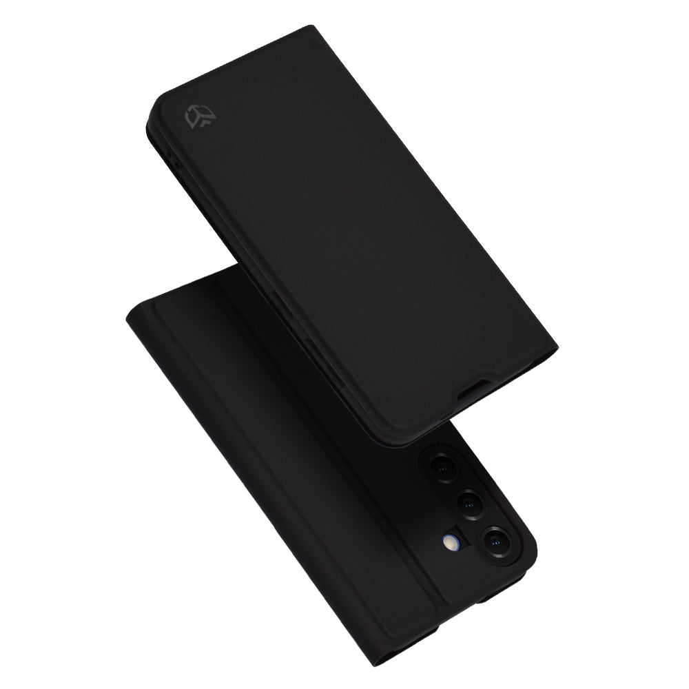 Maska za Samsung Galaxy S25 S931, Techsuit, Magskin Book, Crna