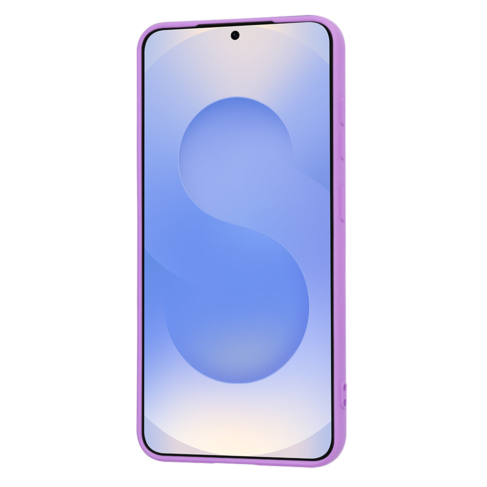 Maska za Samsung Galaxy S25 S931, Techsuit, SoftFlex, Ljubičasta