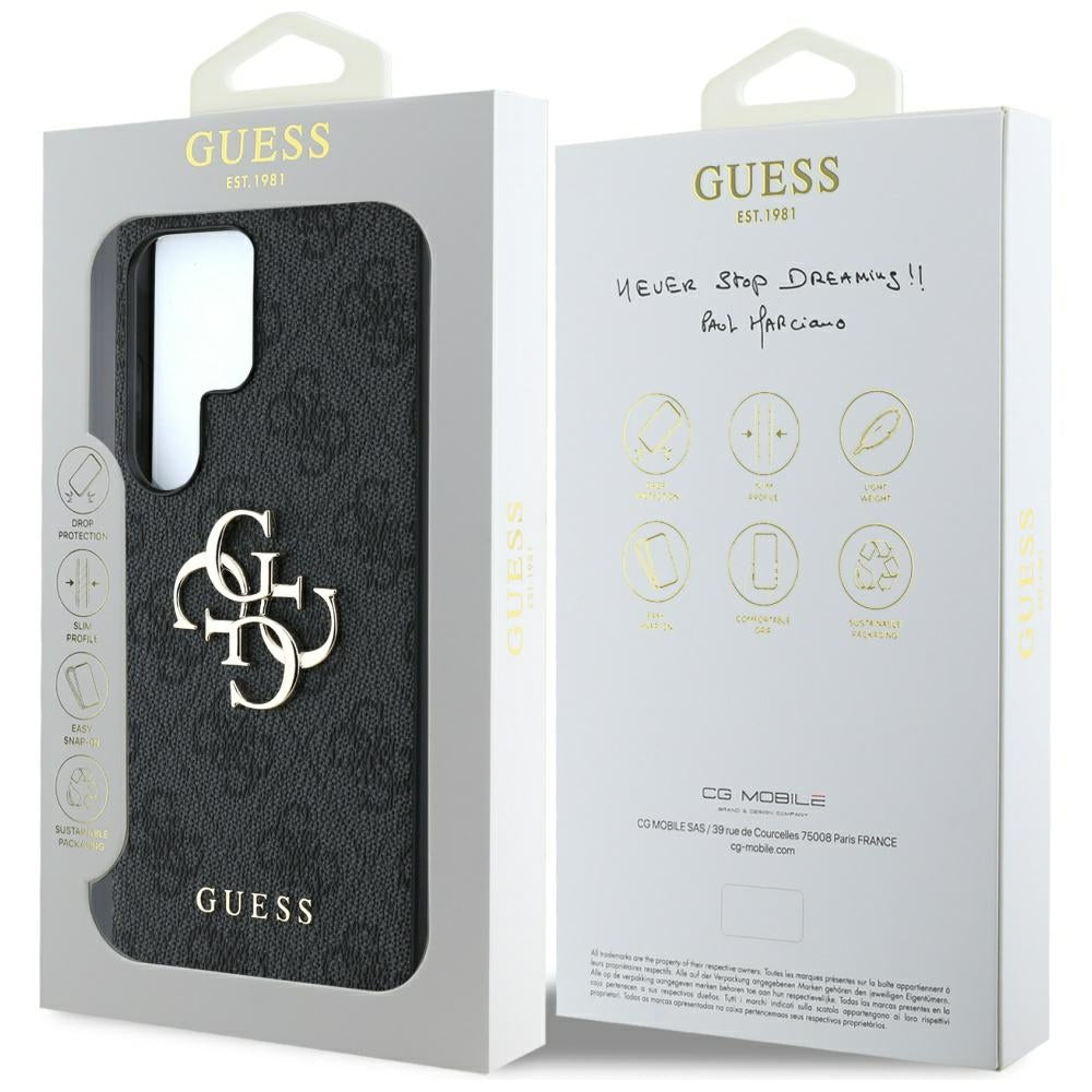 Futrola za Samsung Galaxy S25 Ultra S938, Guess, 4G Big Logo, Crna