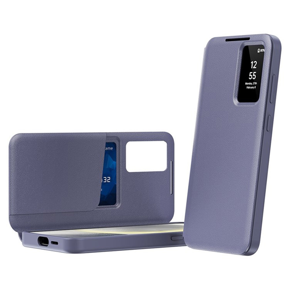 Futrola za Samsung Galaxy S25 Ultra S938, Techsuit, SmartView, Ljubičasta