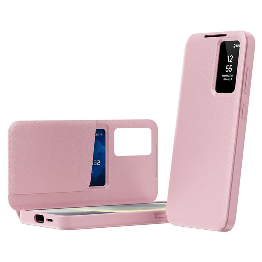 Maska za Samsung Galaxy S25 Ultra S938, Techsuit, SmartView, Roza