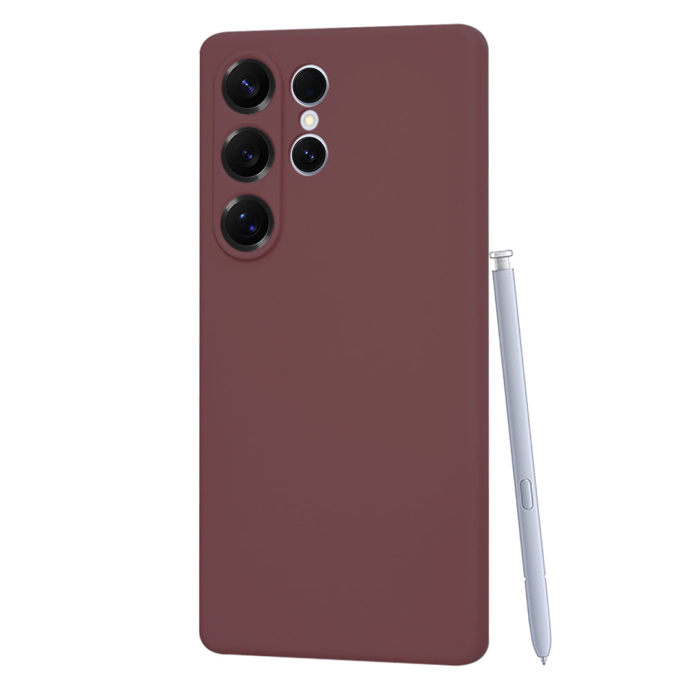Maska za Samsung Galaxy S25 Ultra S938, Techsuit, SoftFlex, Bordo