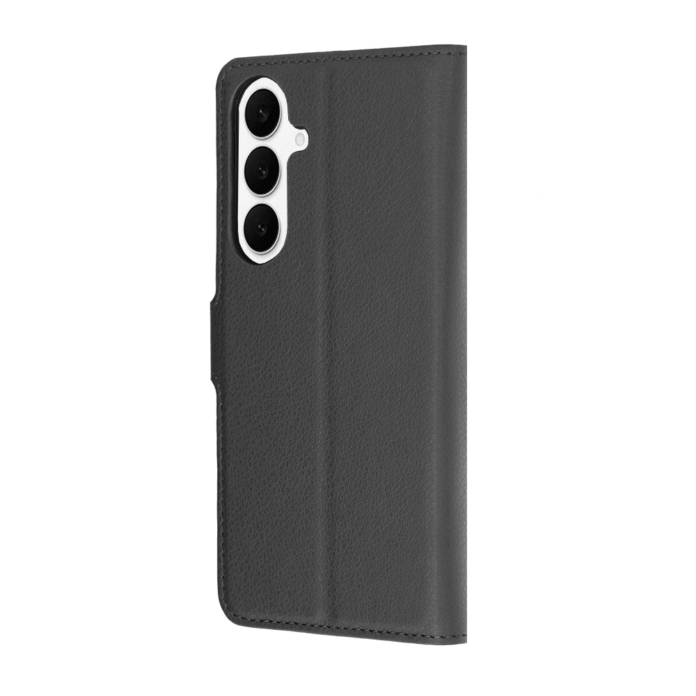 Futrola za Samsung Galaxy S26 FE S741 / S25 FE, Techsuit, Kožna Folio, Crna