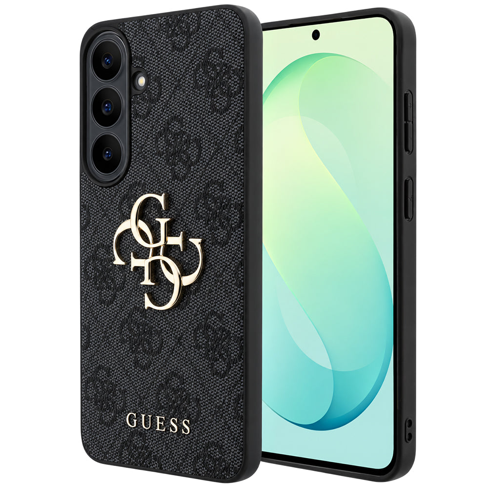 Maska za Samsung Galaxy S26 FE S741, Guess, 4G Metal Logo, Crna