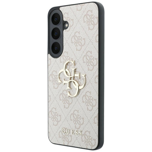 Maska za Samsung Galaxy S26 FE S741, Guess, 4G Metal Logo, Roza