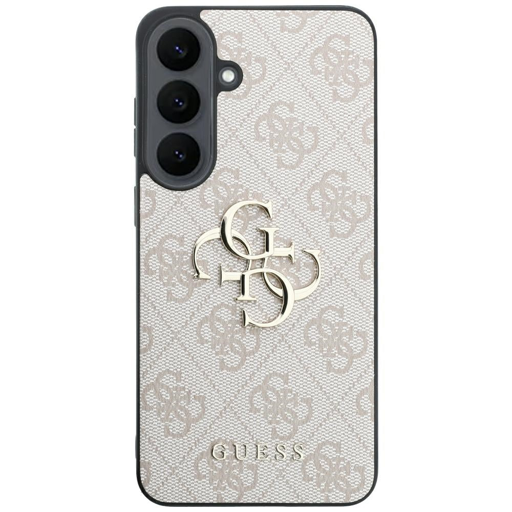 Maska za Samsung Galaxy S26 FE S741, Guess, 4G Metal Logo, Roza