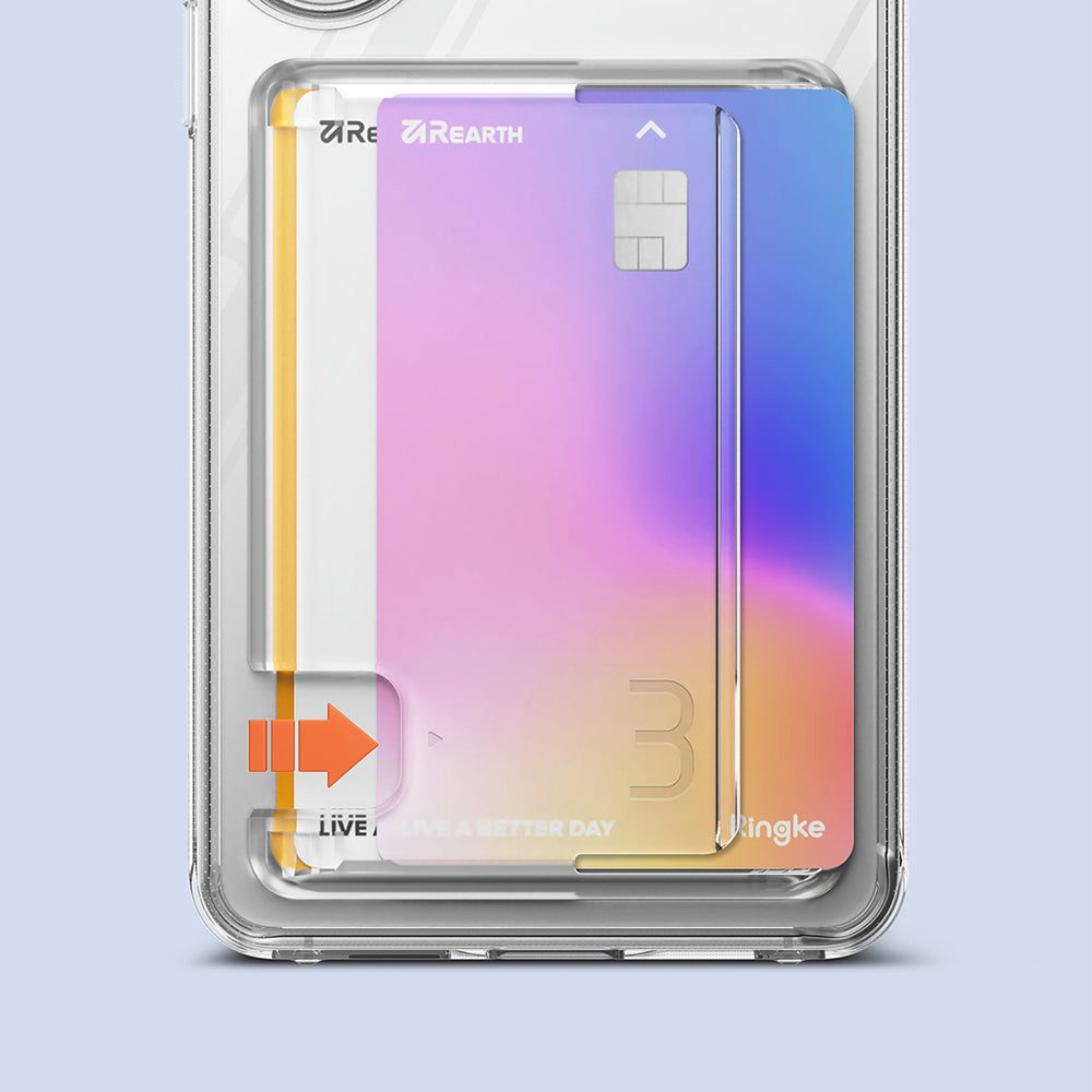 Futrola za Samsung Galaxy S26 Plus S947, Ringke, Fusion Card, Prozirna