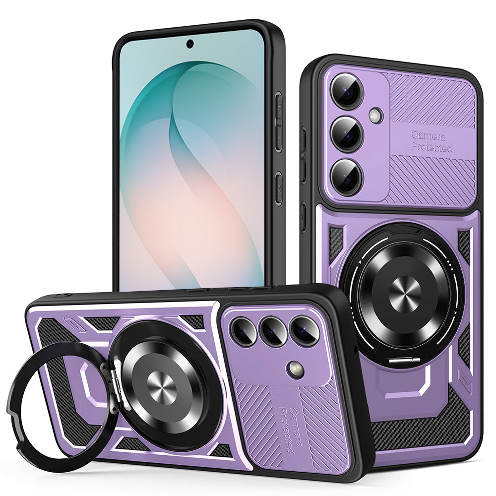 Futrola za Samsung Galaxy S26 Plus, Techsuit, RuggedCam, Ljubičasta