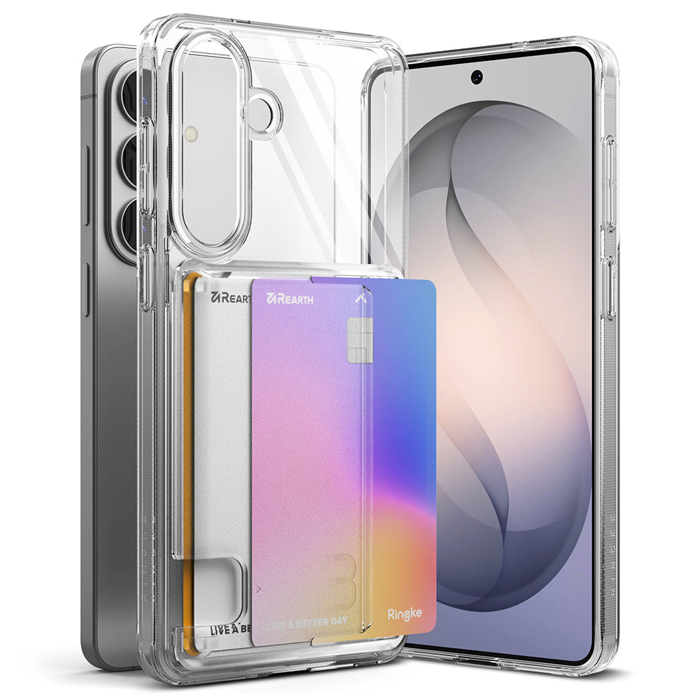 Futrola za Samsung Galaxy S26 S942, Ringke, Fusion Card, Prozirna