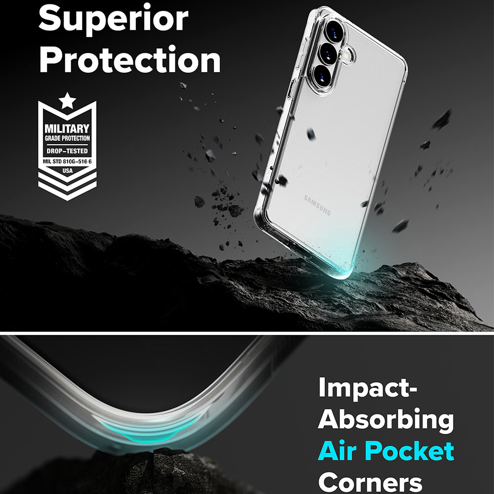 Futrola za Samsung Galaxy S26 S942, Ringke, Fusion, Prozirna