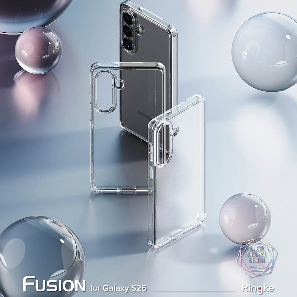Futrola za Samsung Galaxy S26 S942, Ringke, Fusion, Mat Transparent