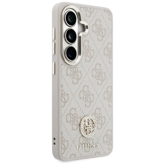 Futrola za Samsung Galaxy S26 S942, GUESS, 4G Big Rhinestone Triangle Strap, Roza