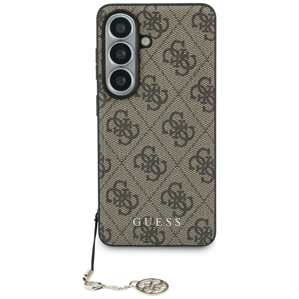 Futrola za Samsung Galaxy S26 S942, Guess, 4G Classic Logo Charm, Smeđa