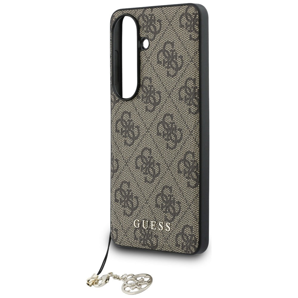 Futrola za Samsung Galaxy S26 S942, Guess, 4G Classic Logo Charm, Smeđa