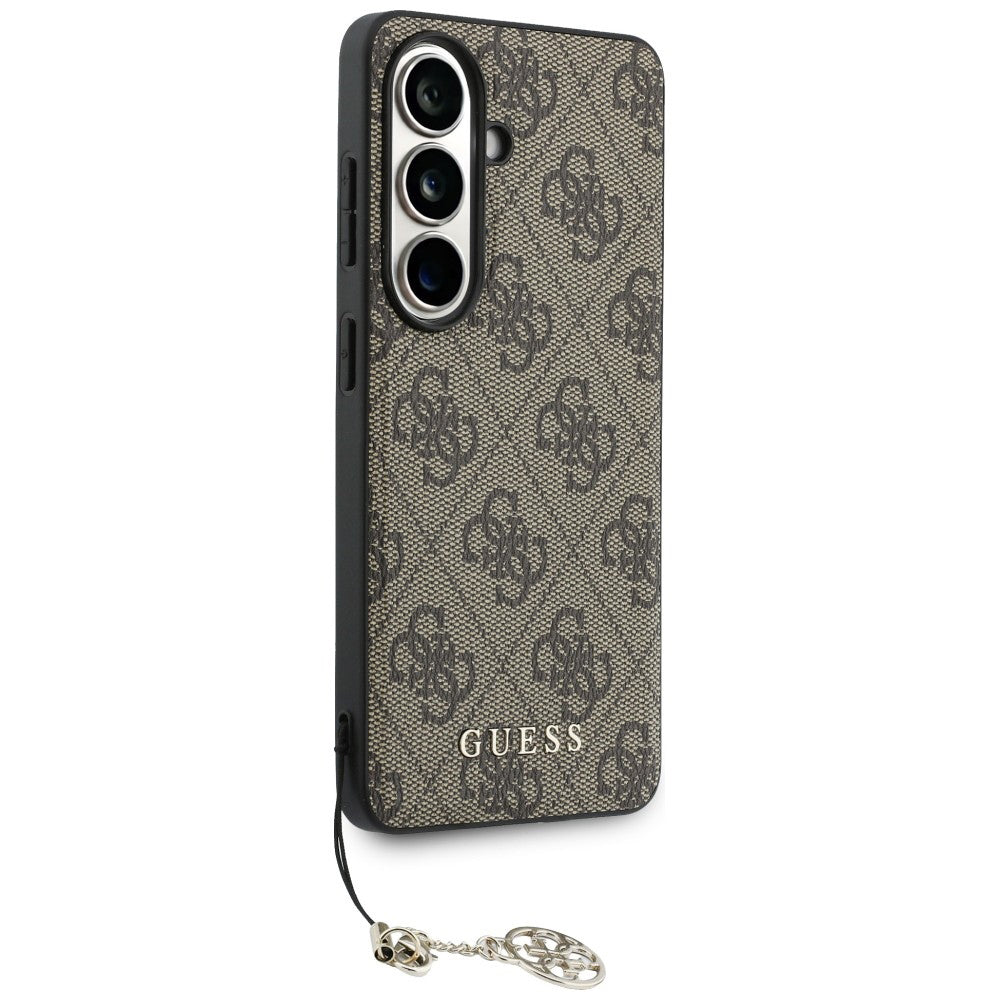 Futrola za Samsung Galaxy S26 S942, Guess, 4G Classic Logo Charm, Smeđa