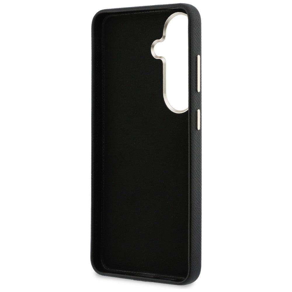 Futrola za Samsung Galaxy S26 S942, Guess, 4G Grained Big and Classic Logo, Crna