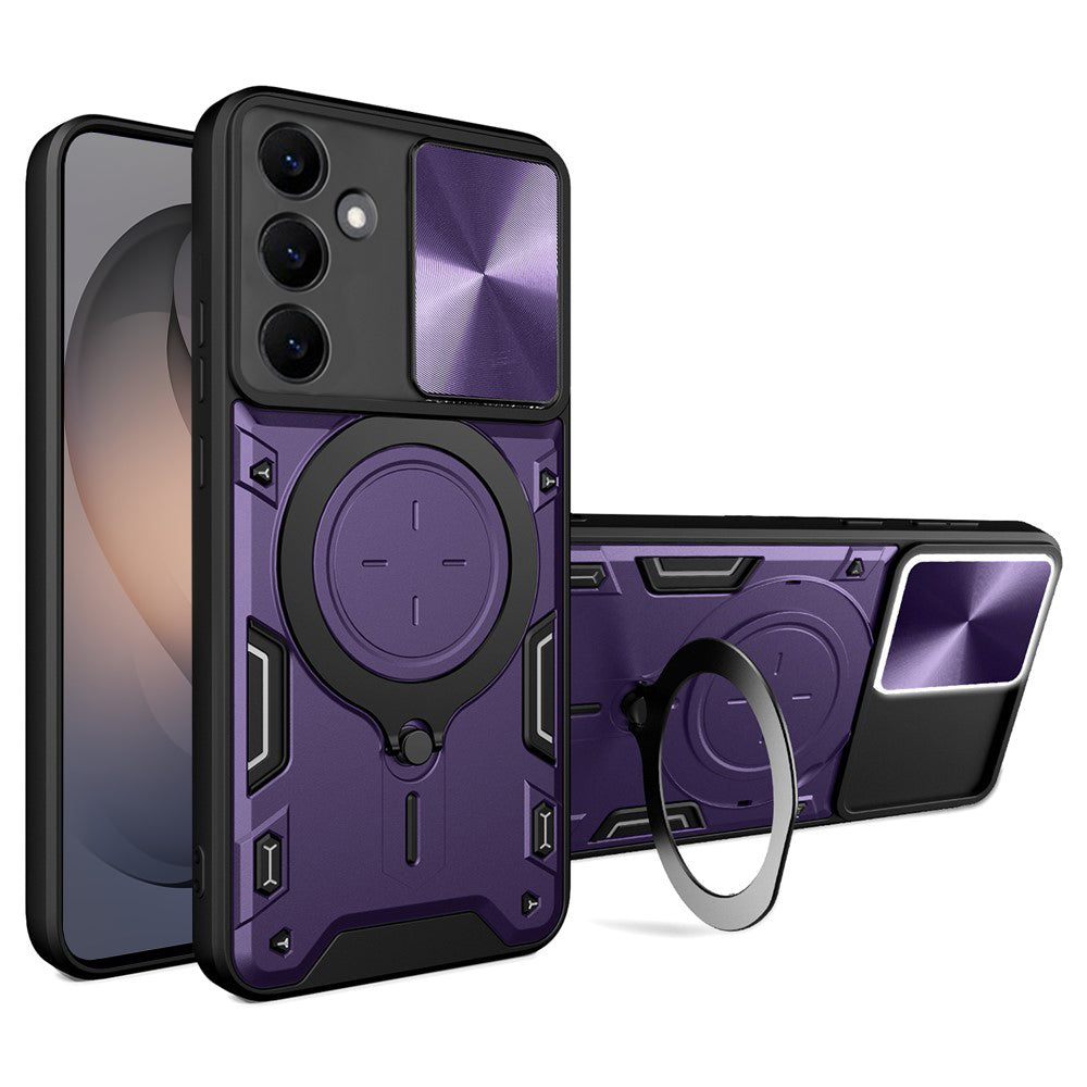 Maska za Samsung Galaxy S26 S942, Techsuit, CamGuard Pro, Ljubičasta