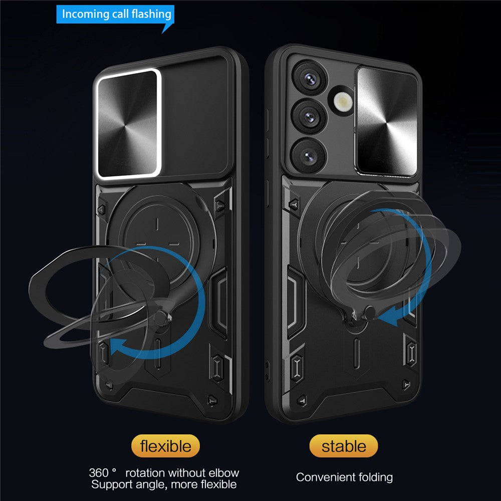 Maska za Samsung Galaxy S26 S942, Techsuit, CamGuard Pro, Crna