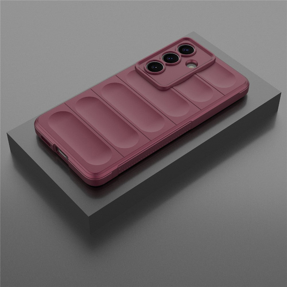Maska za Samsung Galaxy S26 S942, Techsuit, Magic Shield, Bordo
